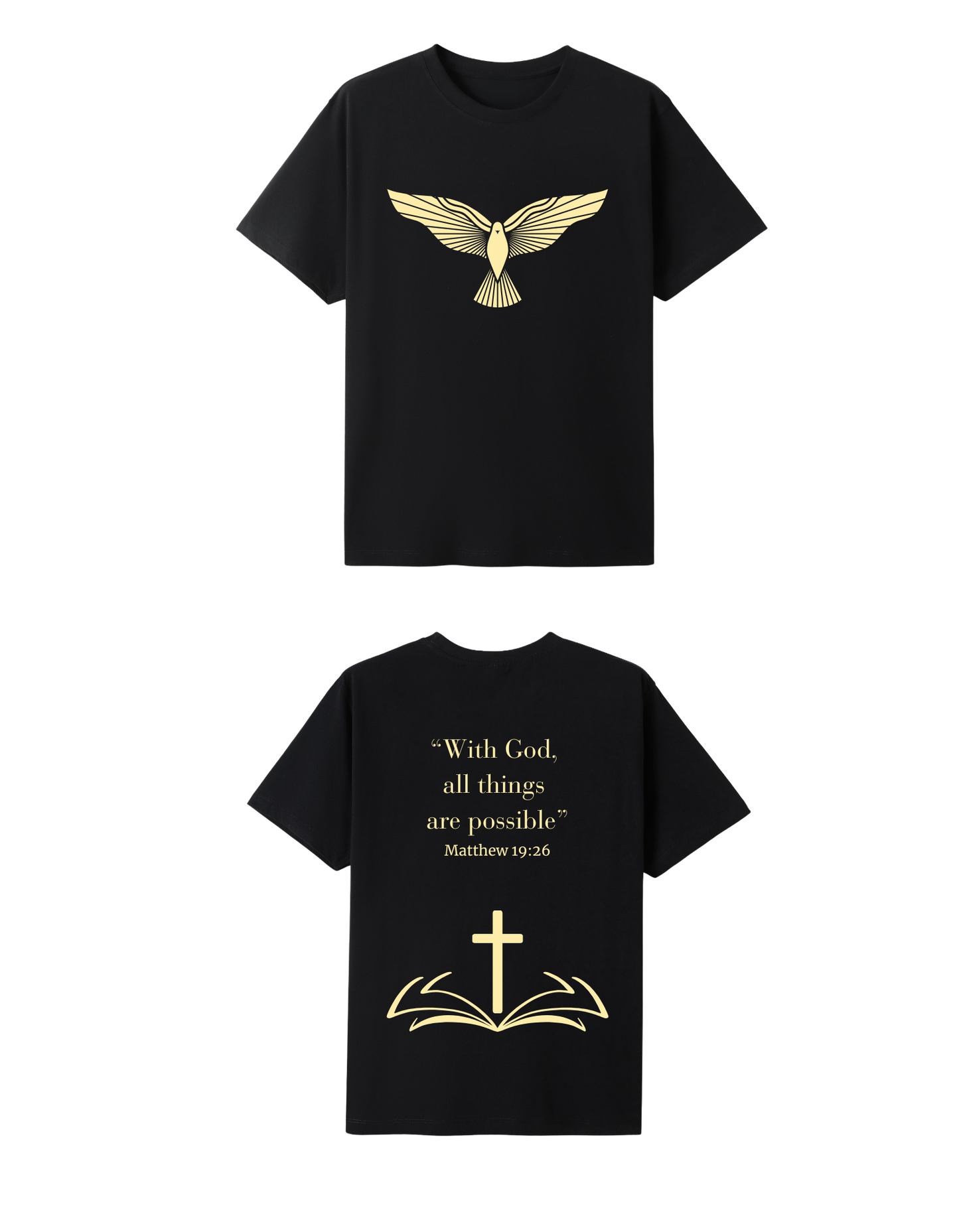With God All Things Are Possible Unisex T-shirt