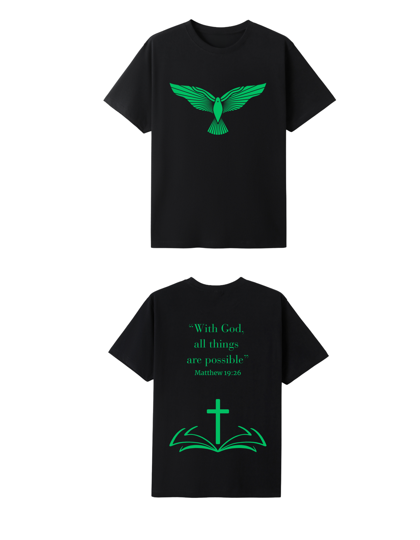 With God All Things Are Possible Unisex T-shirt