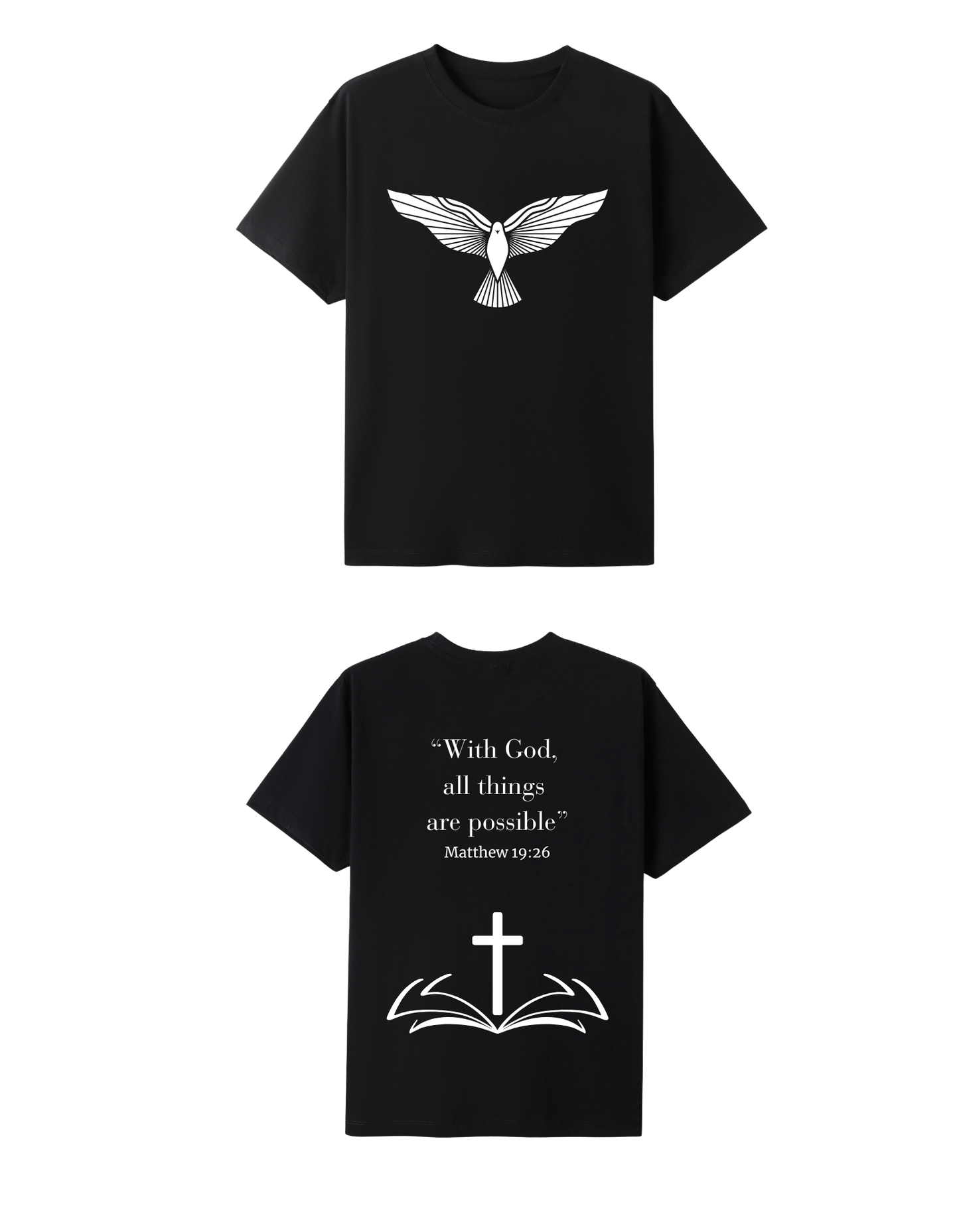 With God All Things Are Possible Unisex T-shirt