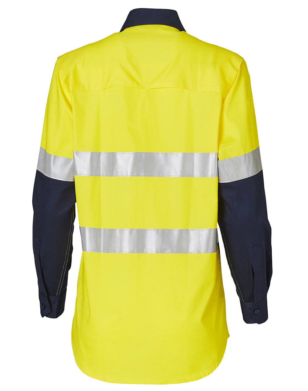 Women's Long Sleeve Safety Shirt with Reflective 3M Tape