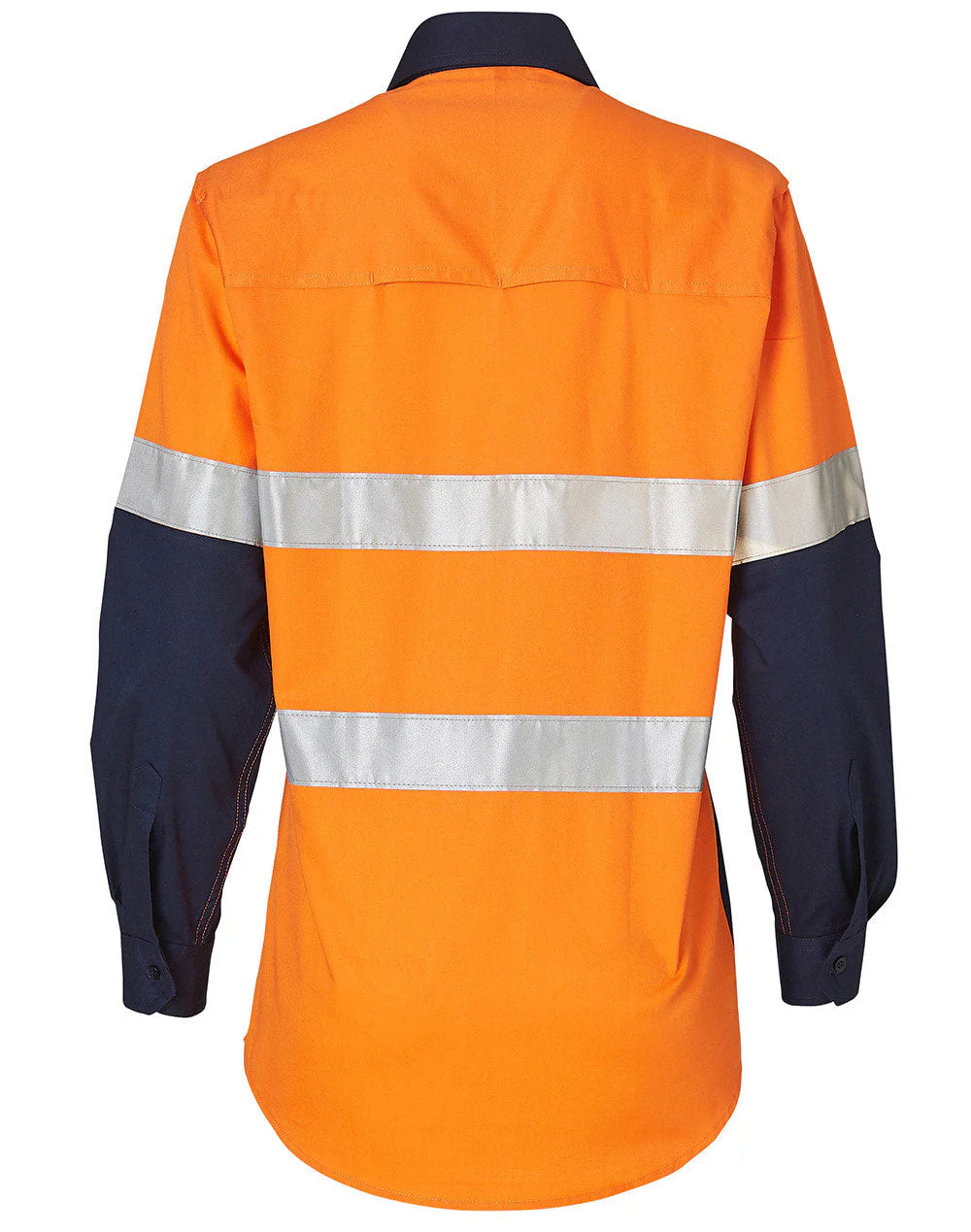 Women's Long Sleeve Safety Shirt with Reflective 3M Tape