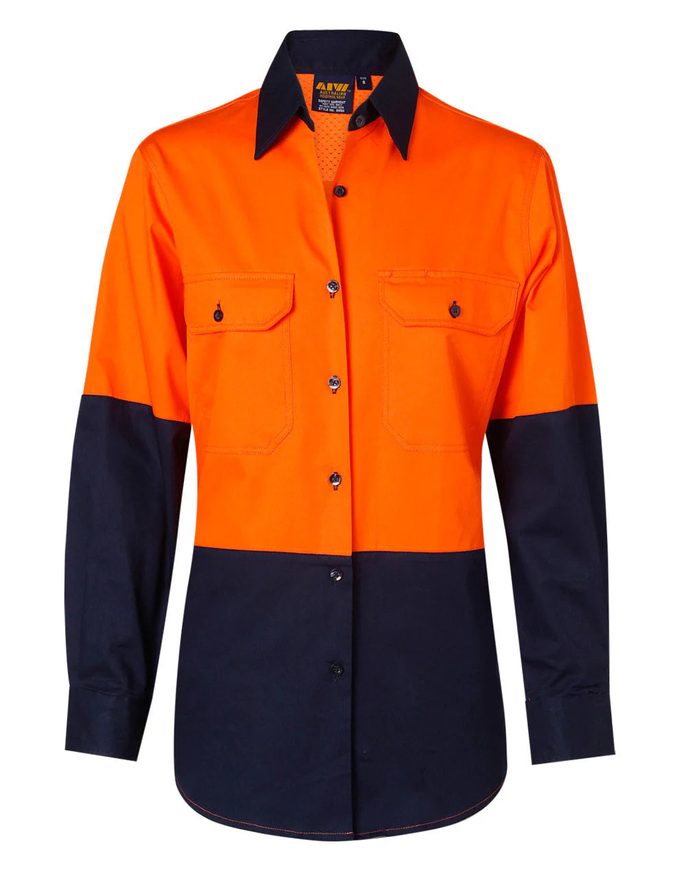 Women's Long Sleeve Safety Shirt