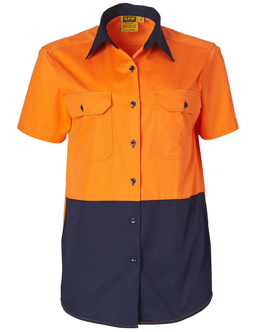 Women's Short Sleeve Safety Shirt