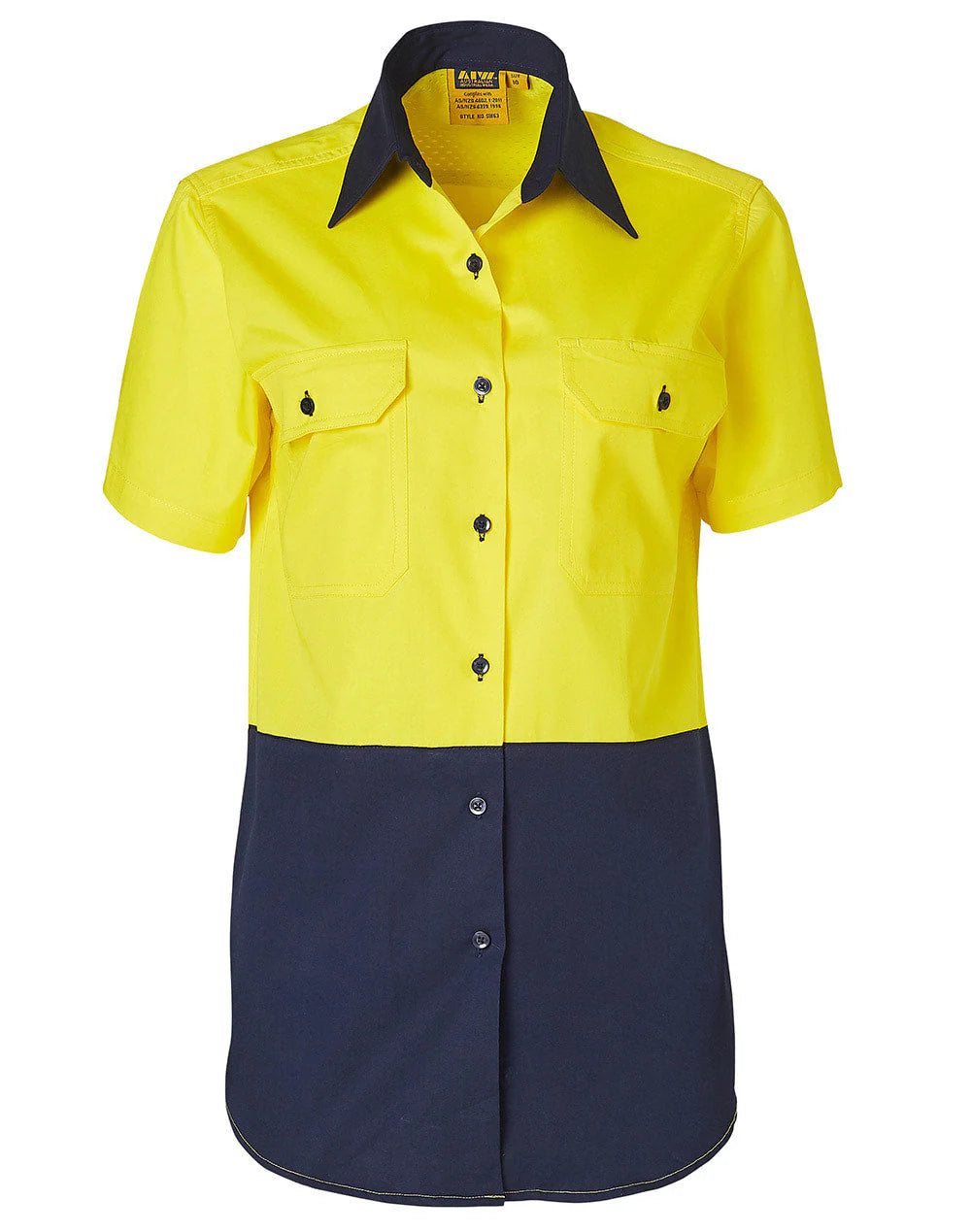 Women's Short Sleeve Safety Shirt