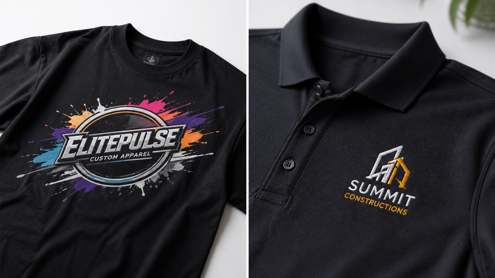 DTF Printing vs Embroidery for Uniforms — Which is Right for Your Business? - ElitePulse Custom Apparel & Merch