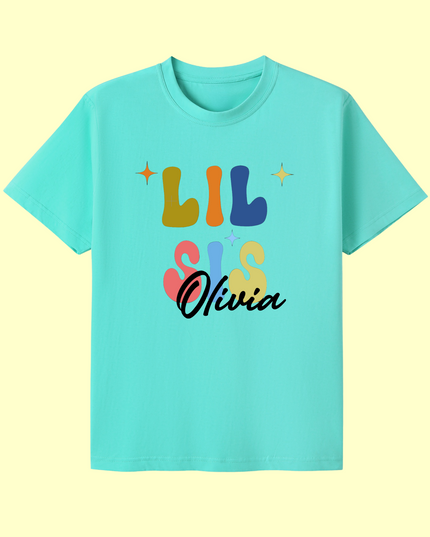 Personalised Sibling T-Shirts - Kids
