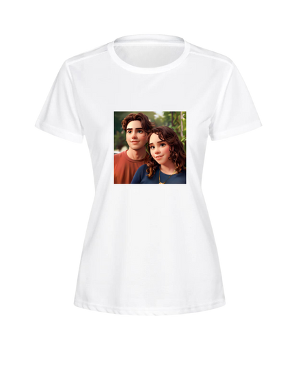 Womens Doodle T-Shirt Print Your Design