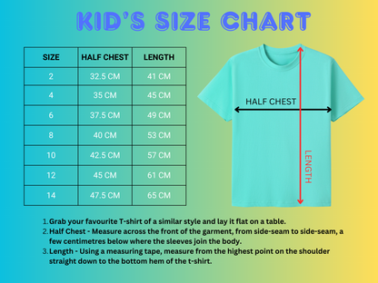Personalised Text T-Shirts - Kids