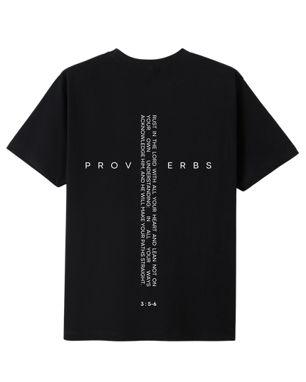 Bible Quote Proverbs 3:5-6 T-shirt