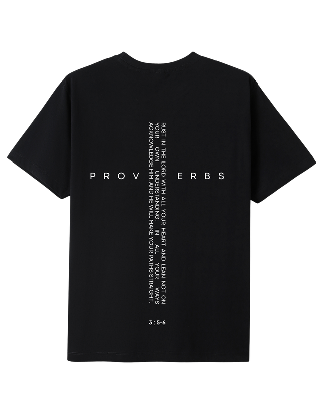 Bible Quote Proverbs 3:5-6 T-shirt