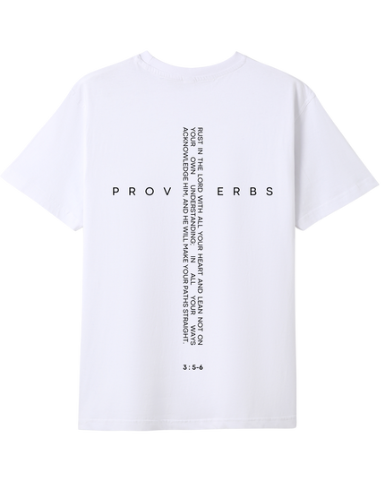 Bible Quote Proverbs 3:5-6 T-shirt