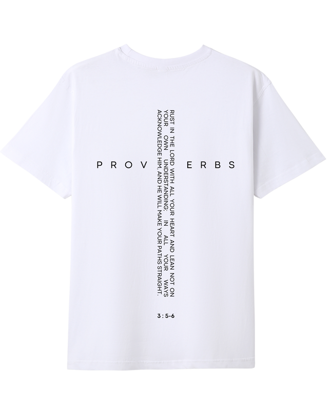 Bible Quote Proverbs 3:5-6 T-shirt