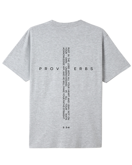 Bible Quote Proverbs 3:5-6 T-shirt