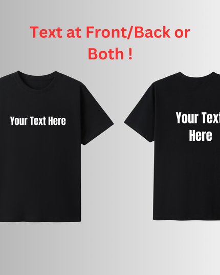 Personalised Text T-Shirts - Kids