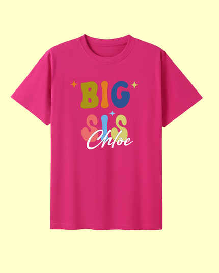 Personalised Sibling T-Shirts - Kids