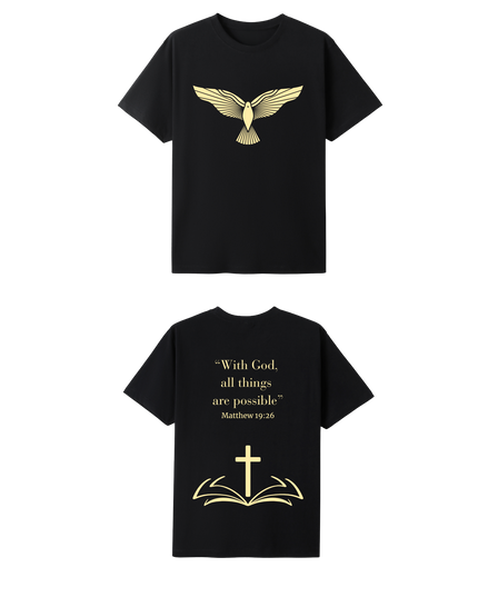 With God All Things Are Possible Unisex T-shirt