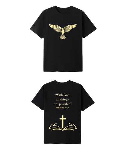With God All Things Are Possible Unisex T-shirt