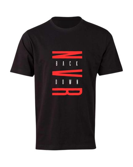 Men's Never Back Down T-Shirt