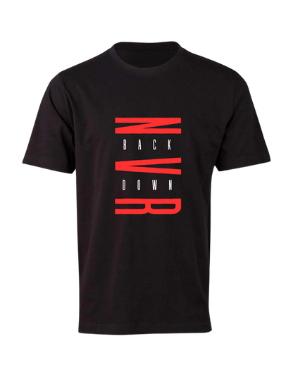 Men's Never Back Down T-Shirt