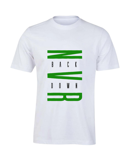 Men's Never Back Down T-Shirt