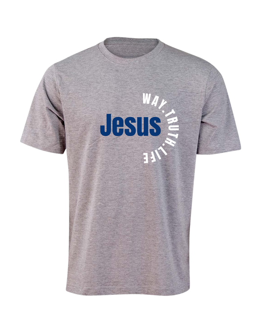Jesus Way Truth Life Unisex T-Shirt