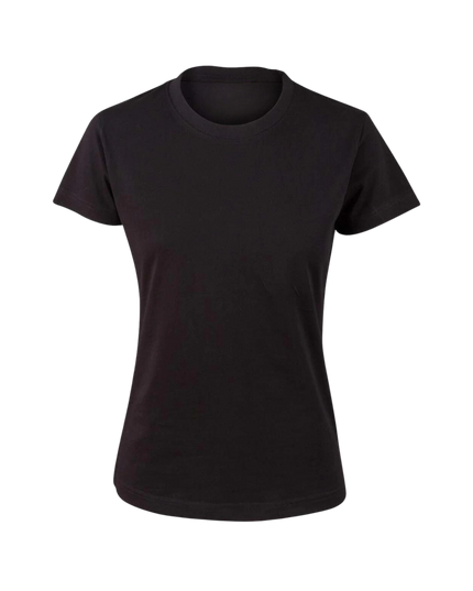 Womens Essential Cotton  Crew Tee - Classic Neutrals