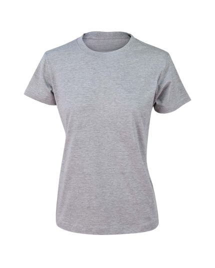 Womens Essential Cotton  Crew Tee - Classic Neutrals