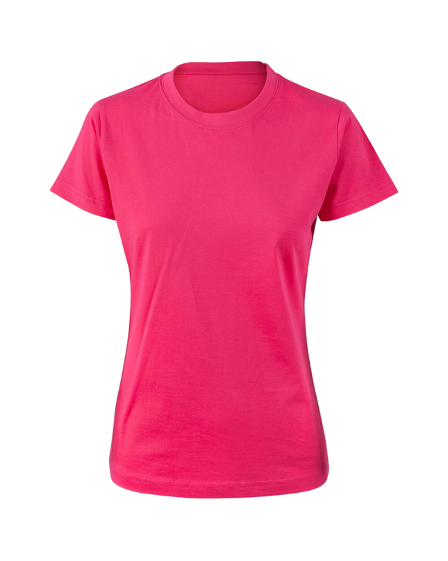 Womens Essential Cotton  Crew Tee - Classic Neutrals