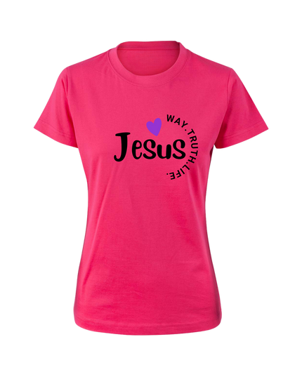 Jesus Way Truth Life Women's T-Shirt