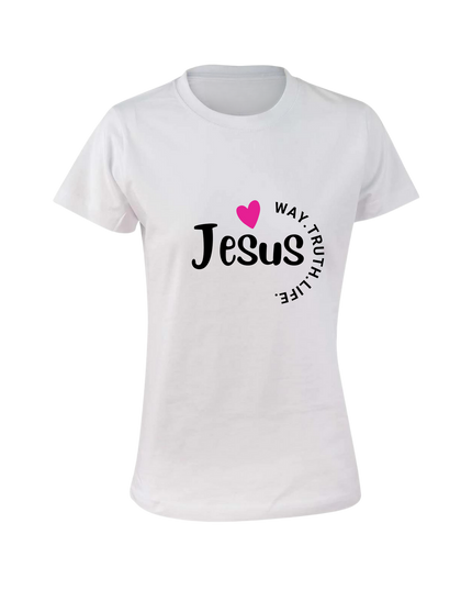 Jesus Way Truth Life Women's T-Shirt