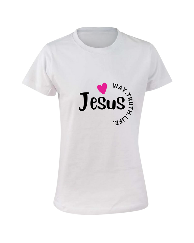 Jesus Way Truth Life Women's T-Shirt