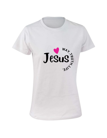 Jesus Way Truth Life Women's T-Shirt