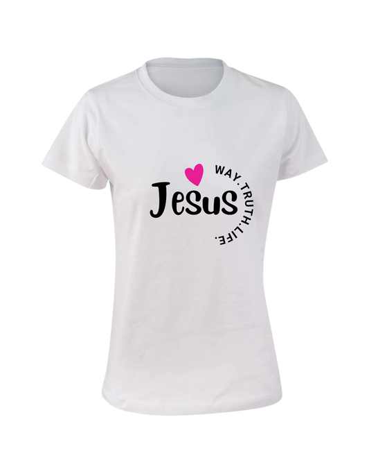 Jesus Way Truth Life Women's T-Shirt