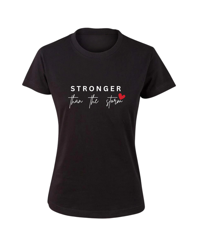 Women's Stronger Than Strom T-Shirt