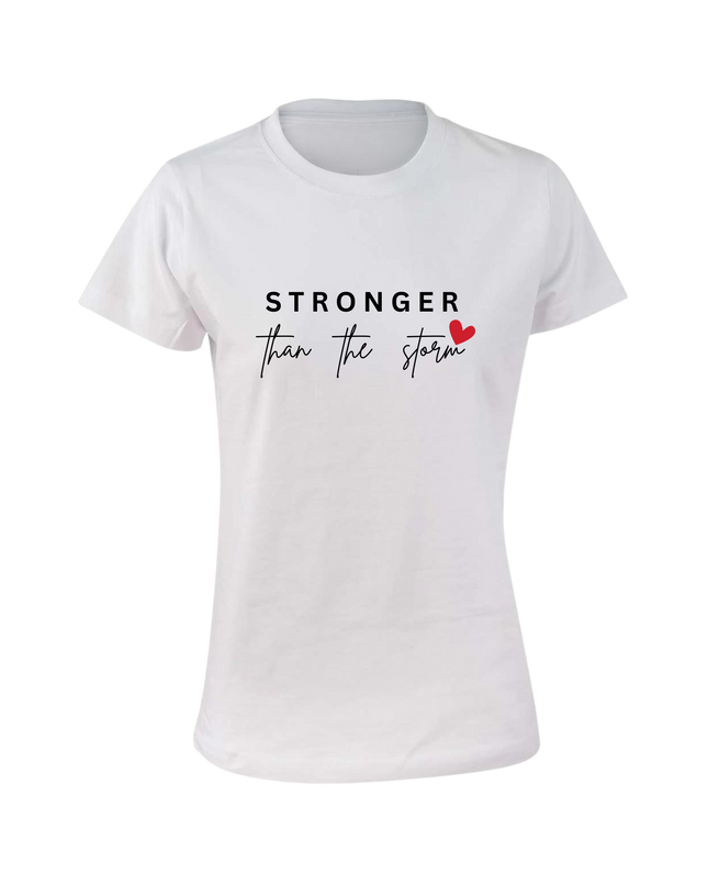 Women's Stronger Than Strom T-Shirt