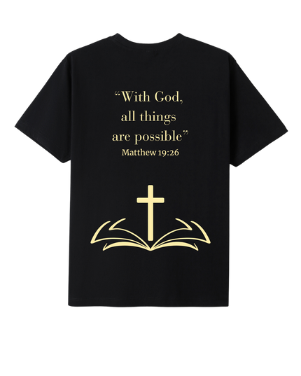 With God All Things Are Possible Unisex T-shirt