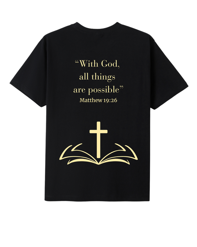 With God All Things Are Possible Kids T-shirt
