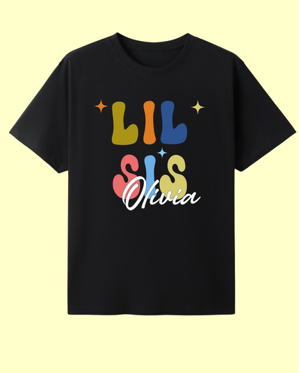 Personalised Sibling T-Shirts - Kids