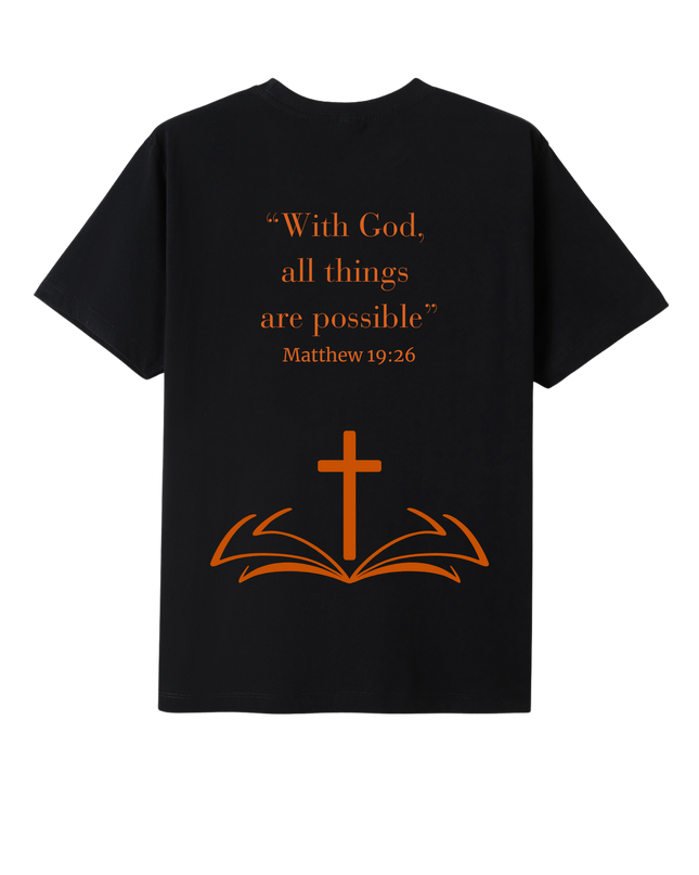 With God All Things Are Possible Kids T-shirt