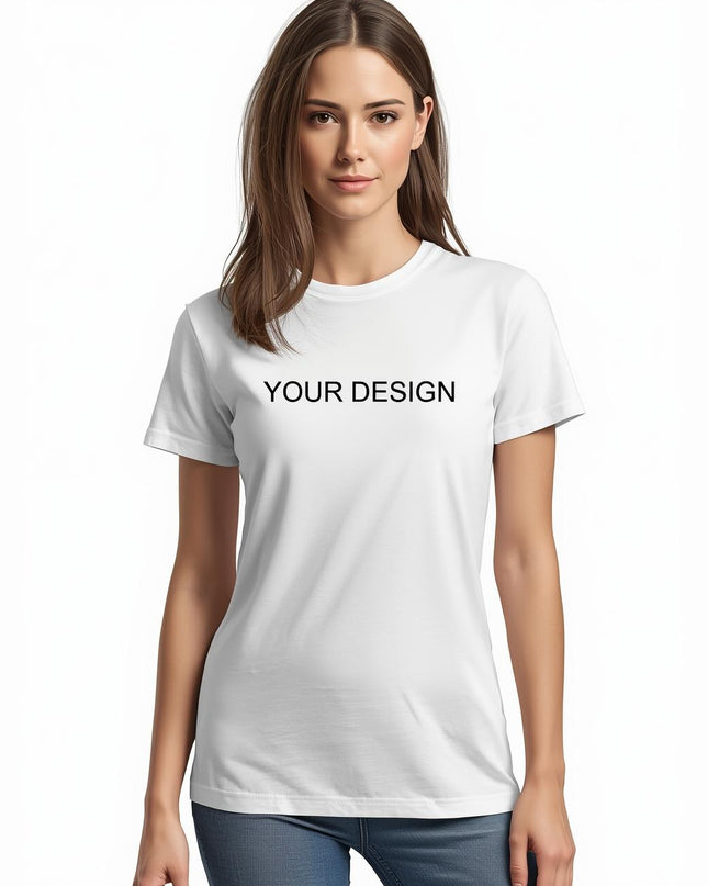 Custom Printed T-Shirt Ladies Design