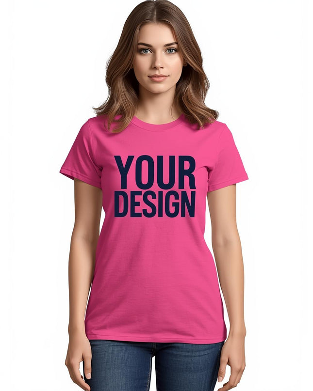 Custom Printed T-Shirt Ladies Design