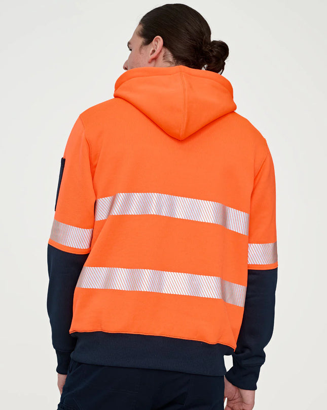 HI-VIS Two Tone Safety Hoodie with Segmented Tape