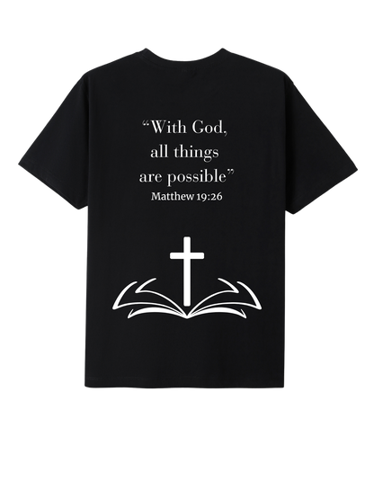 With God All Things Are Possible Unisex T-shirt