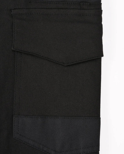 Unisex Cotton Stretch Drill Cuffed Work Pants