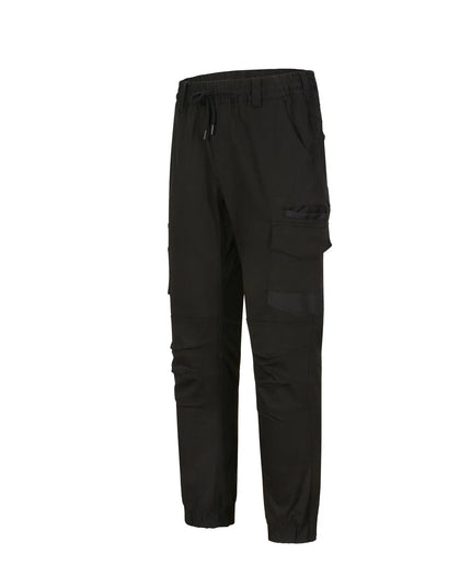 Unisex Cotton Stretch Drill Cuffed Work Pants