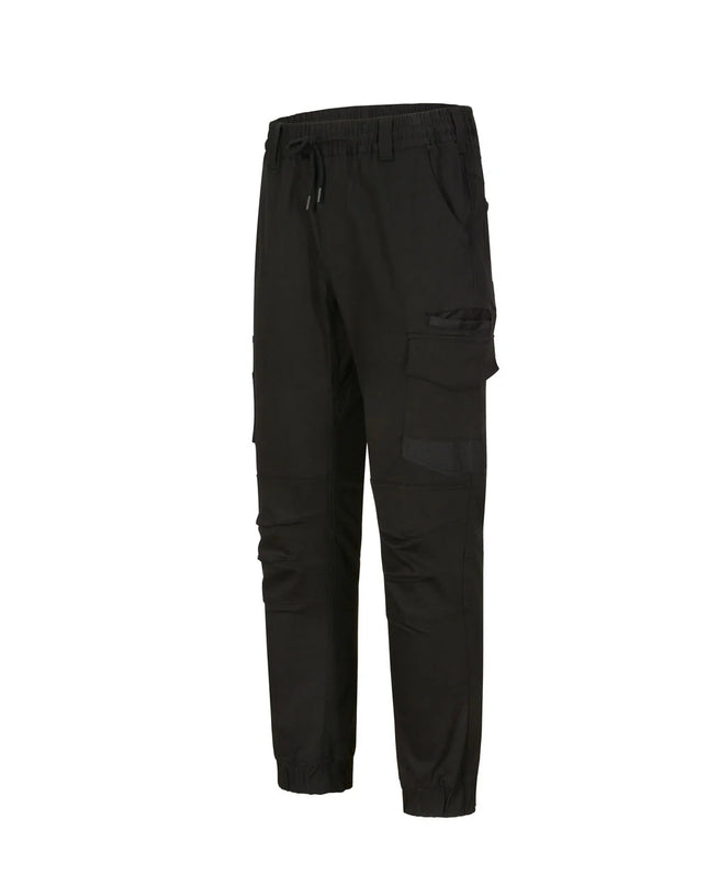 Unisex Cotton Stretch Drill Cuffed Work Pants