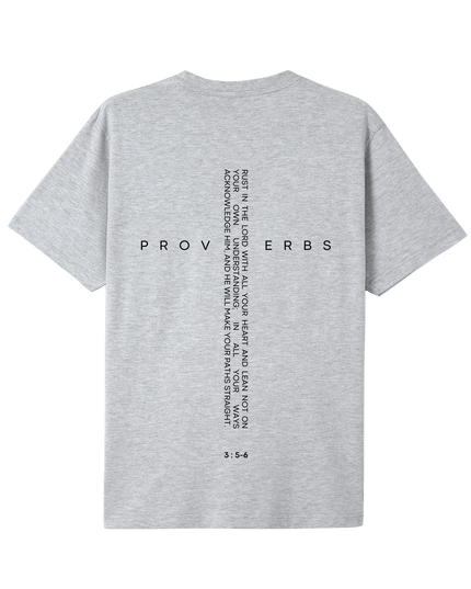 Bible Quote Proverbs 3:5-6 T-shirt - ElitePulse Custom Apparel & Merch