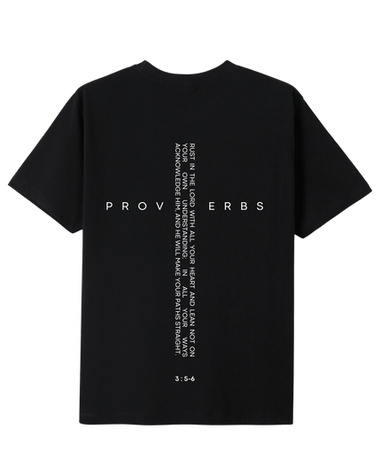Bible Quote Proverbs 3:5-6 T-shirt - ElitePulse Custom Apparel & Merch