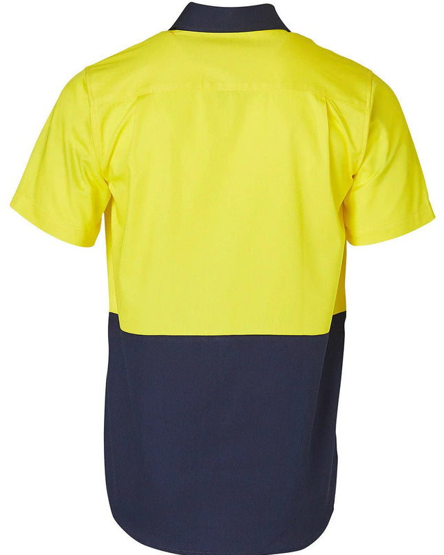 Cotton Drill Short Sleeve Safety Shirt - ElitePulse Custom Apparel & Merch