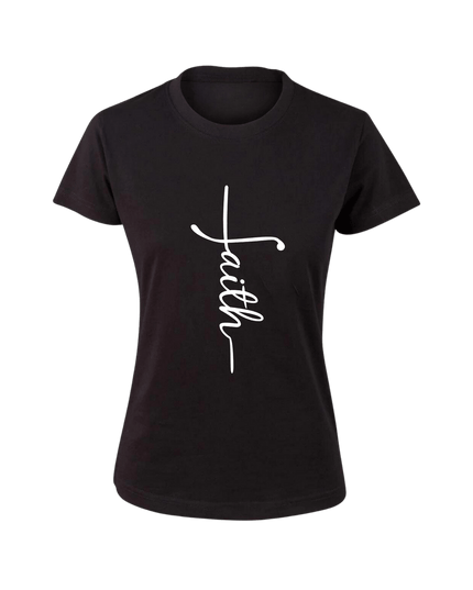Faith Women's T-Shirt - ElitePulse Custom Apparel & Merch